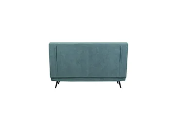 Daybed Mallory Lys Petrol, Linnedstof/Metal/Træ - Lys Petrol, Linnedstof/Metal/Træ - Møbler - Sofaer - Sovesofaer