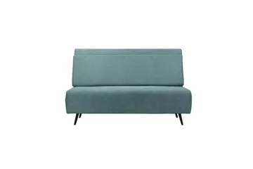 Daybed Mallory Lys Petrol, Linnedstof/Metal/Træ - Lys Petrol, Linnedstof/Metal/Træ - Møbler - Sofaer - Sovesofaer