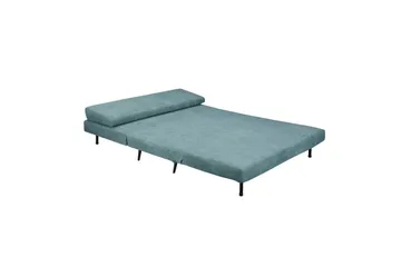 Daybed Mallory Lys Petrol, Linnedstof/Metal/Træ - Lys Petrol, Linnedstof/Metal/Træ - Møbler - Sofaer - Sovesofaer