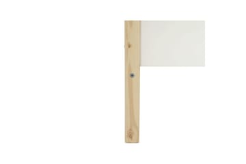 Daybeds uden ryglæn Loft24 Sovesofa Square Line Hvid,Natur - Møbler - Senge - Gæsteseng & ekstraseng - Udtrækkelig seng