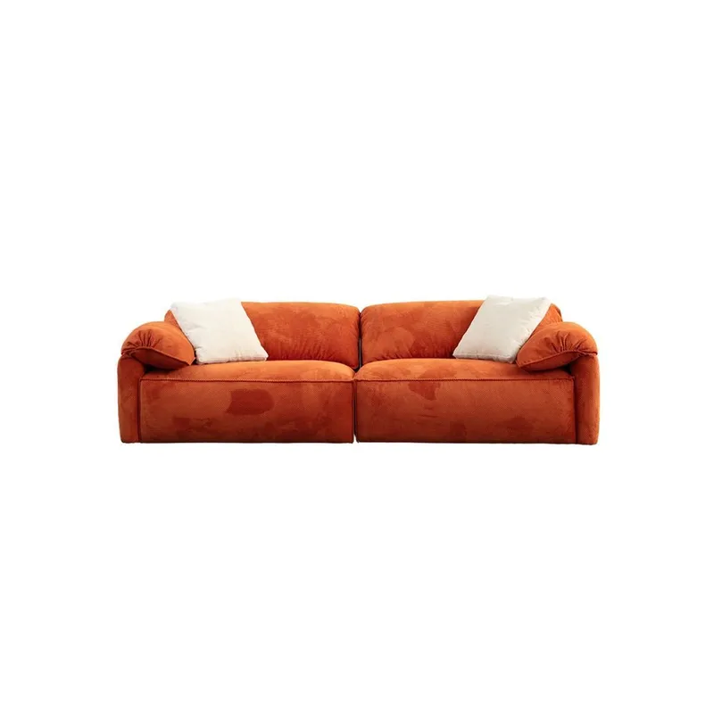Derebasi 3-personers sofa, Orange