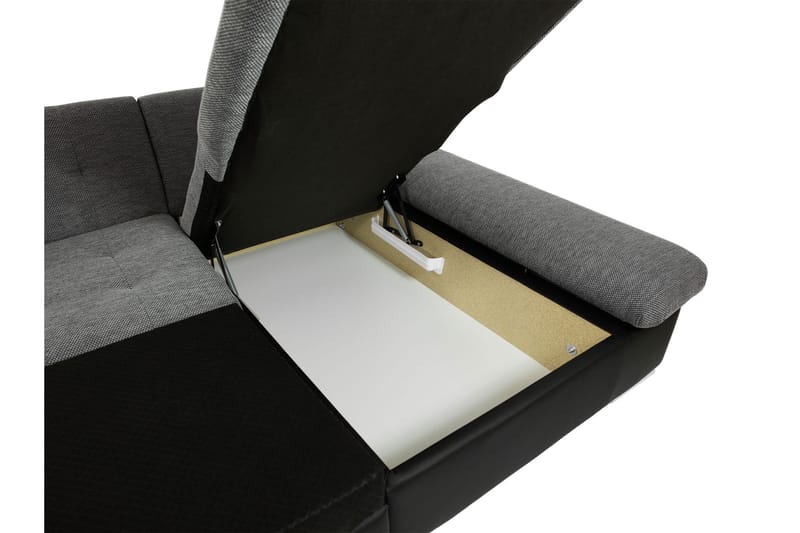 Dewitt Sovesofa Dobbelt Chaiselong 4-Personers - Grøn - Møbler - Sofaer - Sovesofaer