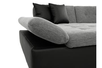 Dewitt Sovesofa med Dobbelt Chaiselong 4-personers i Chenille - Grøn - Møbler - Sofaer - Sovesofaer