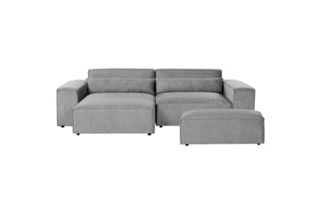 Divansoffa Grey Left-faced - Møbler - Sofaer - Sofa med chaiselong