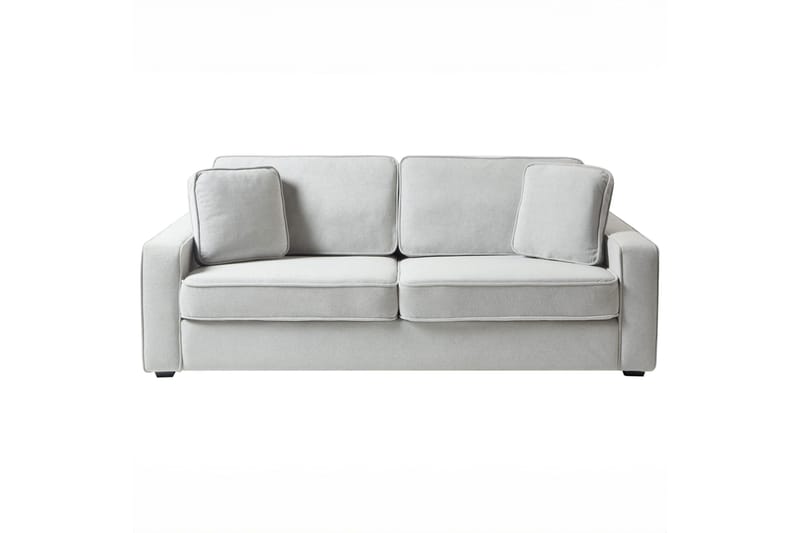 Dolund Sofa 3-personers - Sort/Grå - Møbler - Sofaer - 3 personers sofa