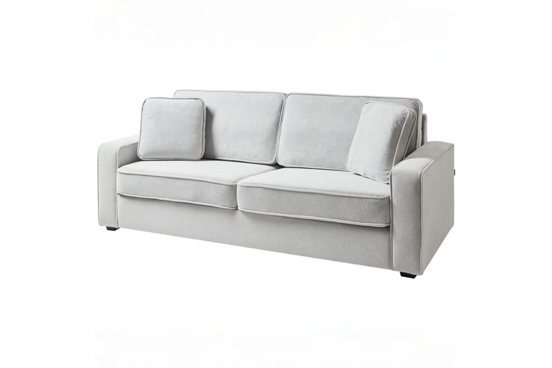 Dolund Sofa 3-personers - Sort/Grå - Møbler - Sofaer - 3 personers sofa