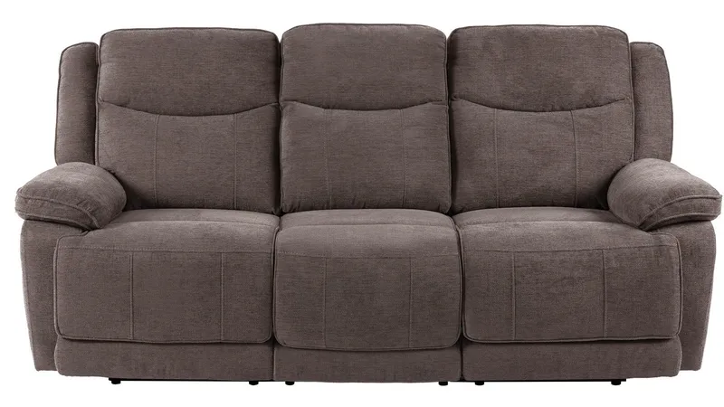 Drevia reclinersofa 3-personers elektrisk - Muldvarpefarvet - Møbler - Sofaer - Recliner sofaer