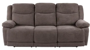 Drevia reclinersofa 3-personers elektrisk - Muldvarpefarvet - Møbler - Sofaer - 3 personers sofa