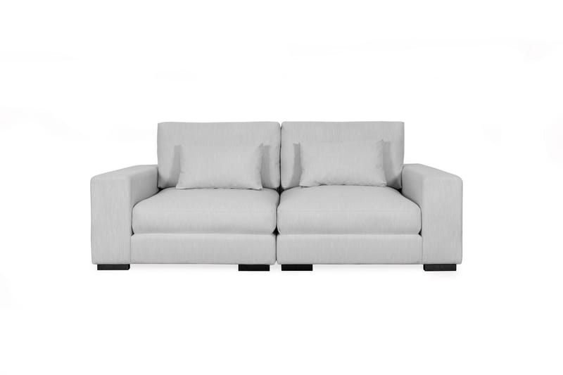 Dubai 2-Pers. sofa - Lysegrå - Møbler - Sofaer - Modulsofaer - Komplet modulsofa