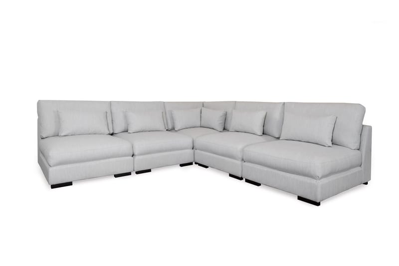 Dubai Hjørnesofa, Lysegrå