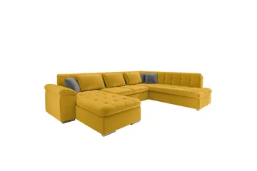 Dynir Sofa med Chaiselong og Divan 4-personers