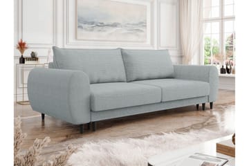 Eduardo Sofa 3-seter - Lys grå - Møbler - Sofaer - 3 personers sofa