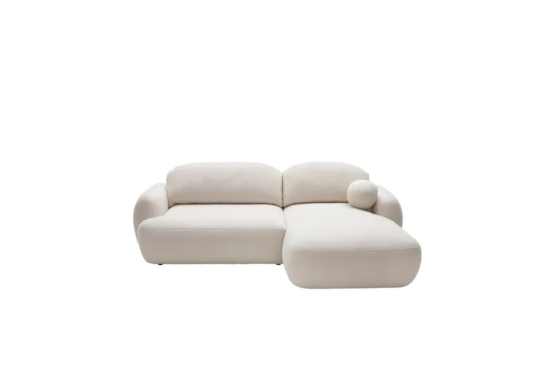 Efrem Sofa med Divan 3-seter, Beige