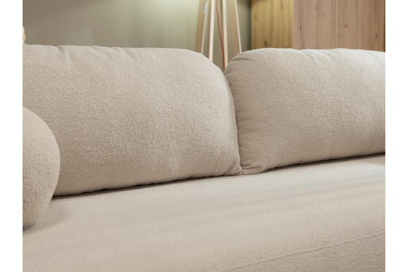Efrem Sovesofa 3-personers - Beige - Møbler - Sofaer - Sovesofaer
