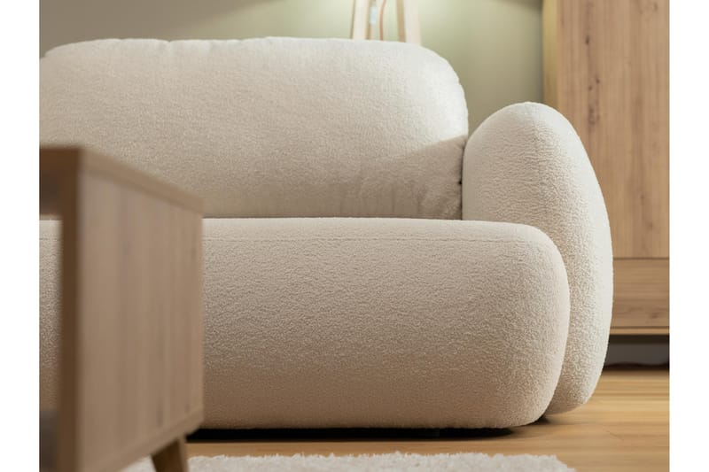 Efrem Sovesofa 3-personers - Beige - Møbler - Sofaer - Sovesofaer