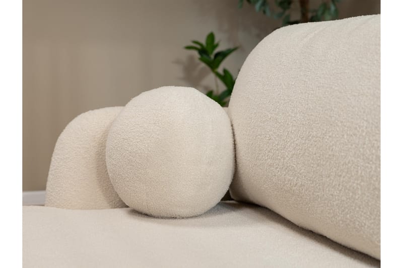 Efrem Sovesofa 3-personers - Beige - Møbler - Sofaer - Sovesofaer