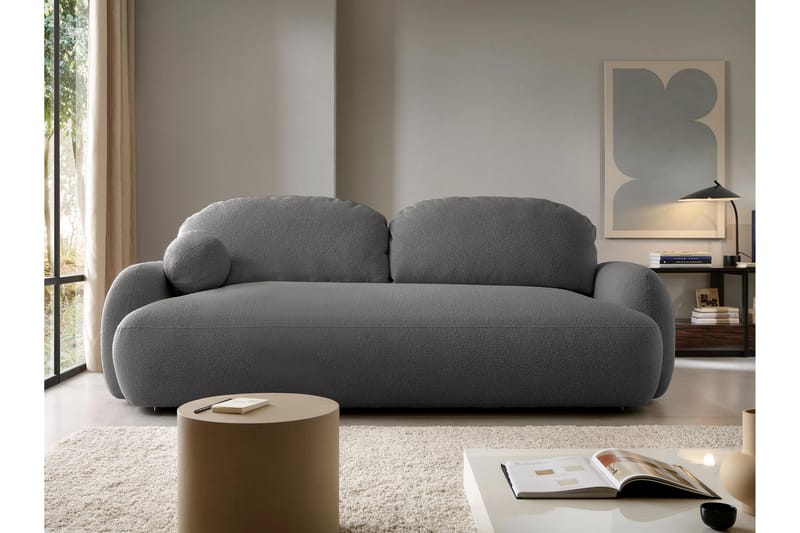 Efrem Sovesofa 3-personers - Beige - Møbler - Sofaer - Sovesofaer