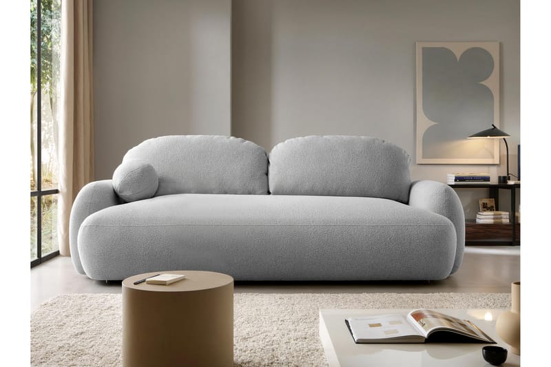 Efrem Sovesofa 3-personers - Beige - Møbler - Sofaer - Sovesofaer