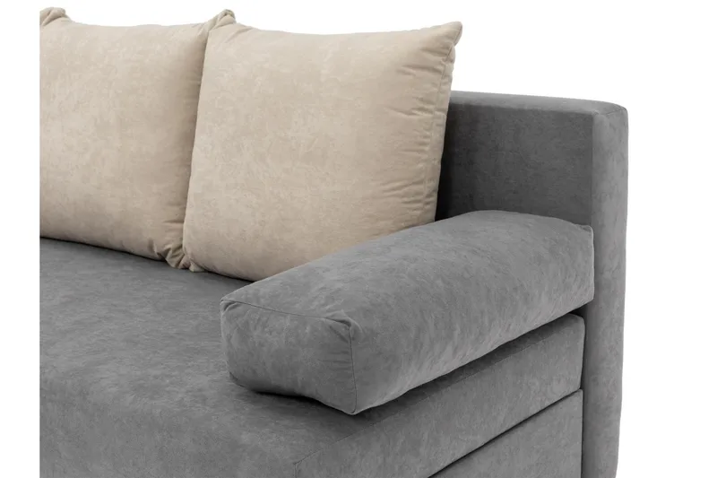 Eifion Sovesofa 3-personers - Grå - Møbler - Sofaer - Sovesofaer