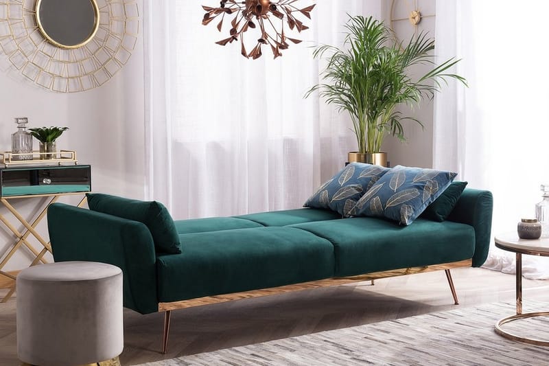 Eina sofa 3 sæder - Grøn - 3 personers sofa