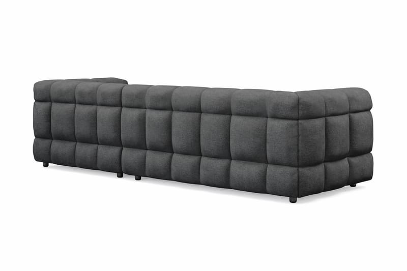 Elise 3-personers Sofa med Chaiselong Højre - Mørkegrå - Møbler - Sofaer - Sofa med chaiselong