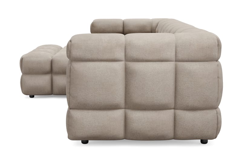 Elise 3-personers Sofa med Chaiselong Venstre - Beige - Møbler - Sofaer - Sofa med chaiselong