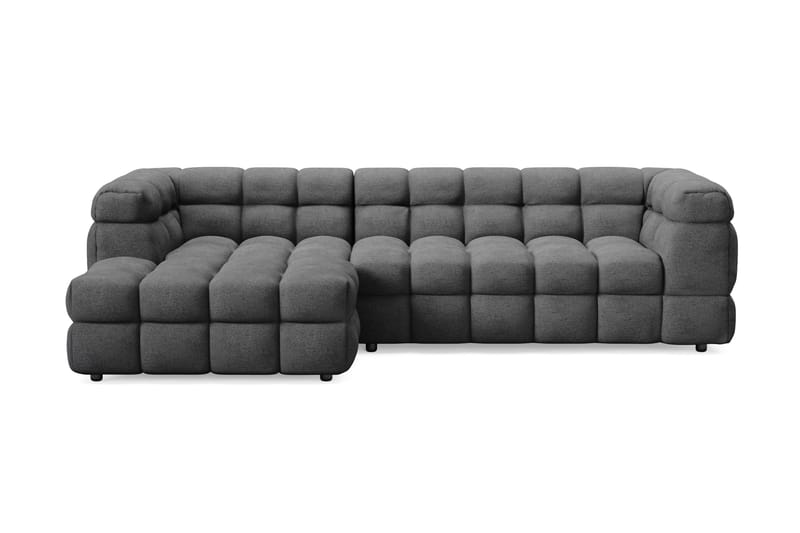 Elise 3-personers Sofa med Chaiselong Venstre - Mørkegrå - Møbler - Sofaer - Sofa med chaiselong