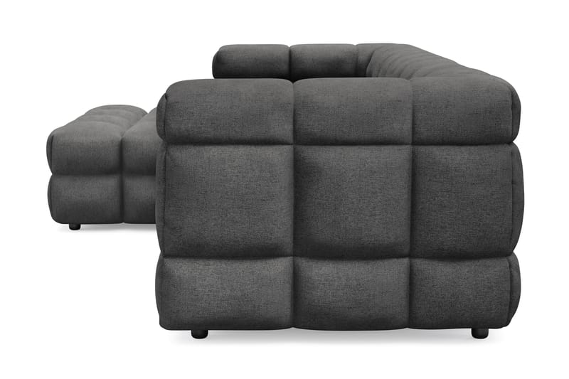 Elise 3-personers Sofa med Chaiselong Venstre - Mørkegrå - Møbler - Sofaer - Sofa med chaiselong