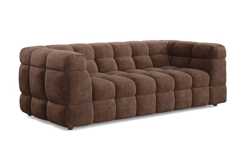 Elise 3-personers Sofa - Brun - Møbler - Sofaer - 3 personers sofa