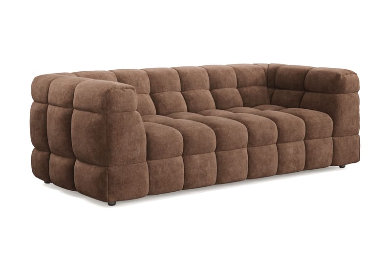 Elise 3-personers Sofa - Brun - Møbler - Sofaer - 3 personers sofa