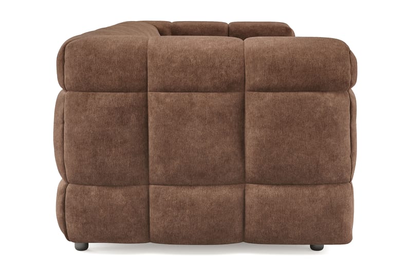 Elise 3-personers Sofa - Brun - Møbler - Sofaer - 3 personers sofa