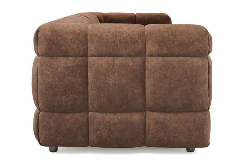 Elise 4-personers Sofa - Brun - Møbler - Sofaer - 4 personers sofa