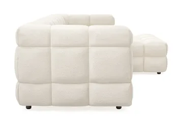 Elise 4-personers Sofa med Chaiselong Højre - Beige - Møbler - Sofaer - Sofa med chaiselong