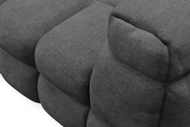 Elise 4-personers Sofa med Chaiselong Venstre - Mørkegrå - Møbler - Sofaer - Sofa med chaiselong