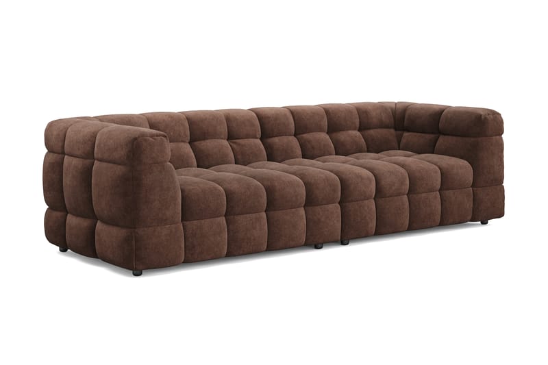Elise 4-personers Sofa - Brun - Møbler - Sofaer - 4 personers sofa
