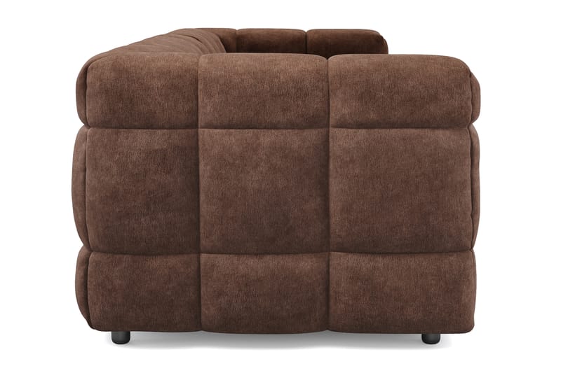Elise 4-personers Sofa - Brun - Møbler - Sofaer - 4 personers sofa