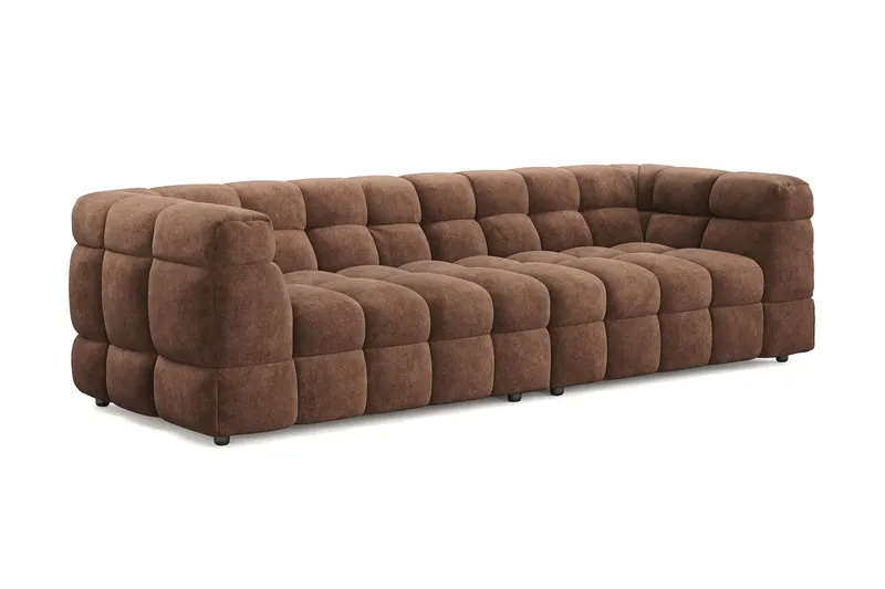 Elise 4-personers Sofa - Brun - Møbler - Sofaer - 4 personers sofa