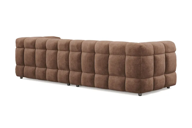 Elise 4-personers Sofa - Brun - Møbler - Sofaer - 4 personers sofa
