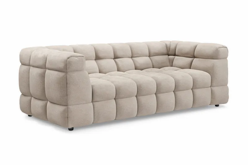 Elise Boblet Sofagruppe 3-personers Sofa + Lænestol - Beige - Møbler - Sofaer - Sofagrupper