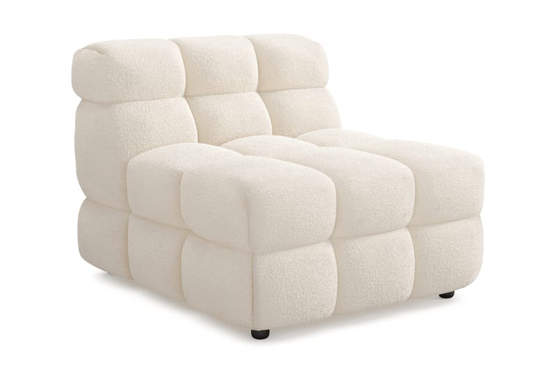 Elise Boblet Sofagruppe 3-personers Sofa + Lænestol - Hvid - Møbler - Sofaer - Sofagrupper