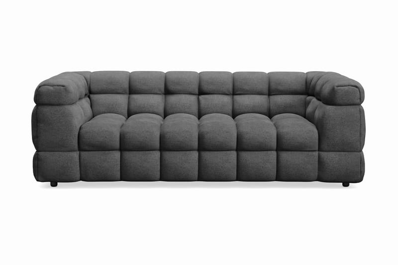 Elise Boblet Sofagruppe 3-personers Sofa + Lænestol - Mørkegrå - Møbler - Sofaer - Sofagrupper