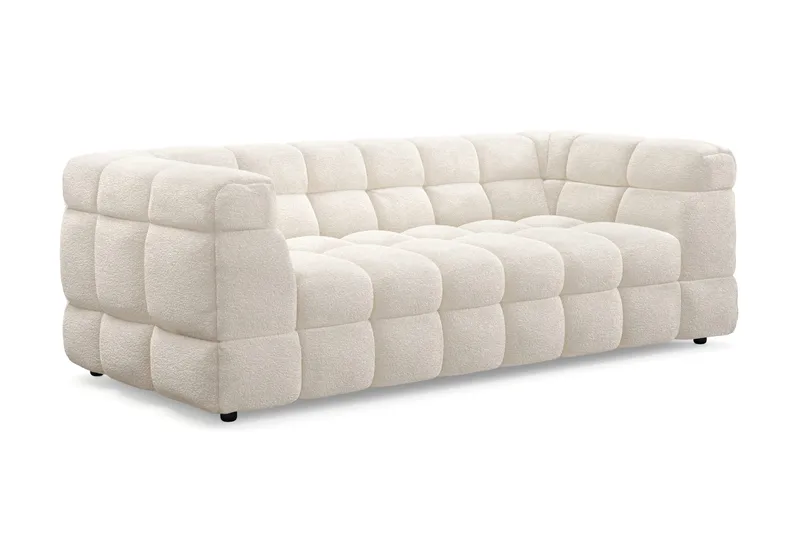 Elise Boblet Sofagruppe 3-personers Sofa + Lænestol - Beige - Møbler - Sofaer - Sofagrupper