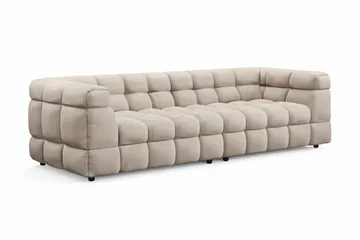 Elise Boblet Sofagruppe 4-personers Sofa + Lænestol - Beige - Møbler - Sofaer - Sofagrupper