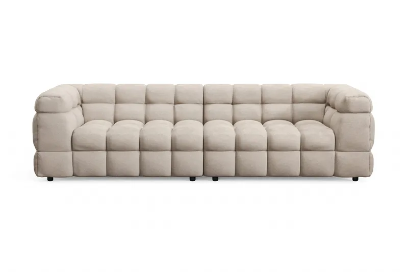 Elise Boblet Sofagruppe 4-personers Sofa + Lænestol - Beige - Møbler - Sofaer - Sofagrupper