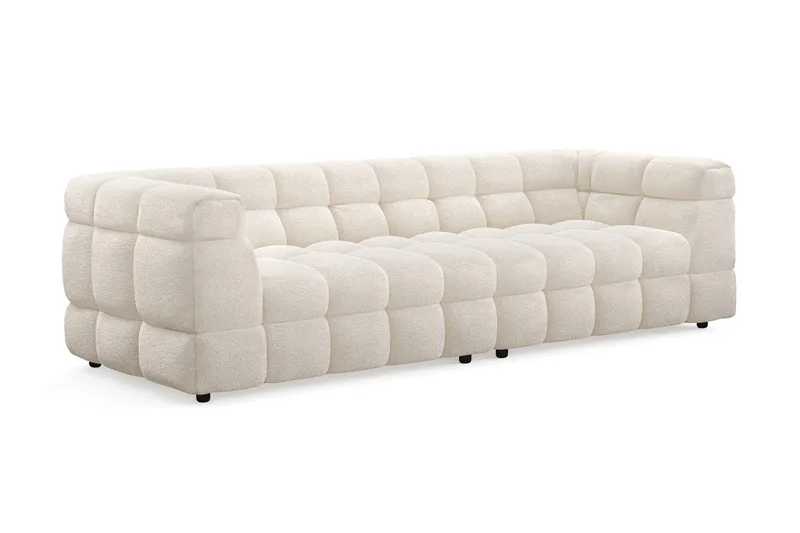 Elise Boblet Sofagruppe 4-personers Sofa + Lænestol - Beige - Møbler - Sofaer - Sofagrupper
