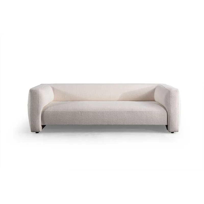 Elvaris 3-personers sofa, Hvid