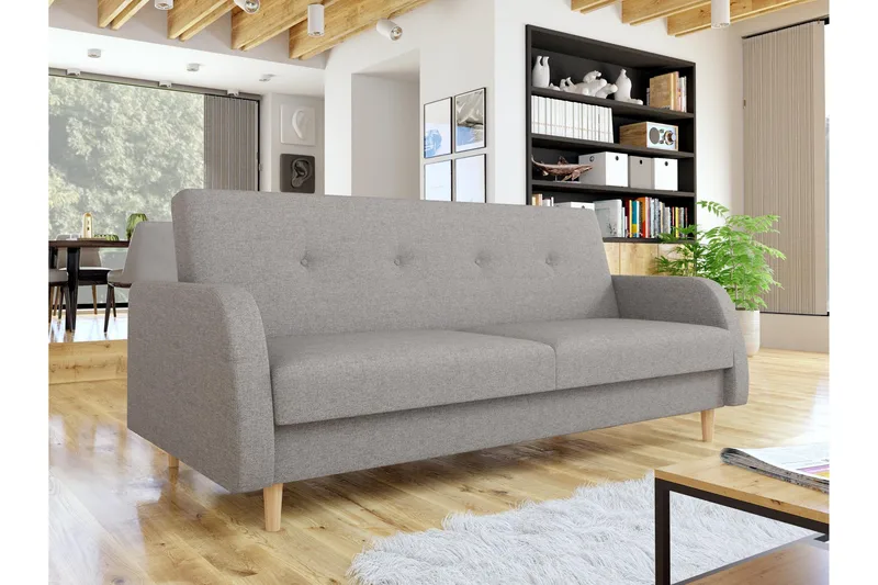 Emaan Sofa 3-seter - Grå - Møbler - Sofaer - 3 personers sofa