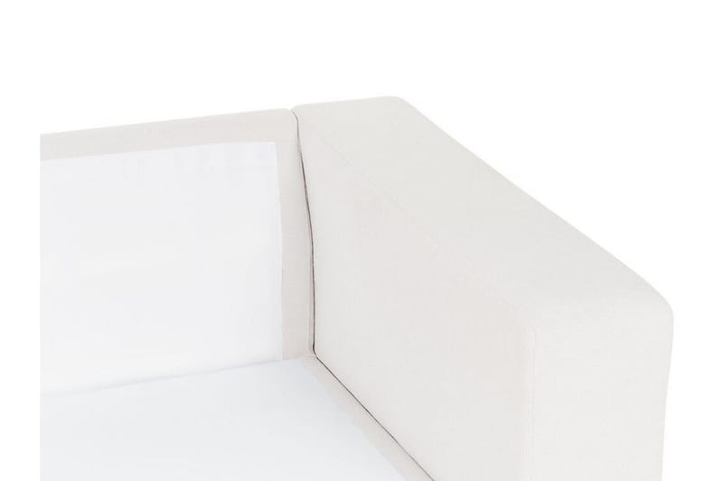 Ersi Hjørnesofa 4-personers - Hvid/Sort - Møbler - Sofaer - Hjørnesofa - Hjørnesofa med chaiselong