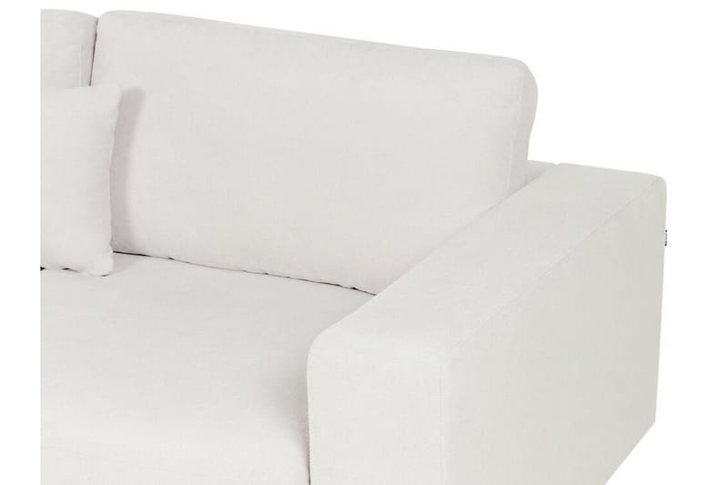 Ersi Hjørnesofa 4-personers - Hvid/Sort - Møbler - Sofaer - Hjørnesofa - Hjørnesofa med chaiselong