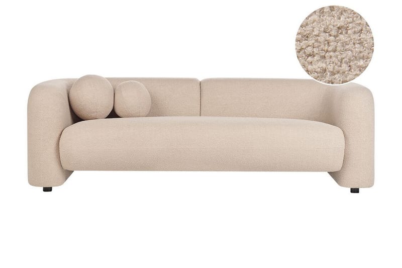 Fabion Sofa 3-personers - Beige - Møbler - Sofaer - 3 personers sofa
